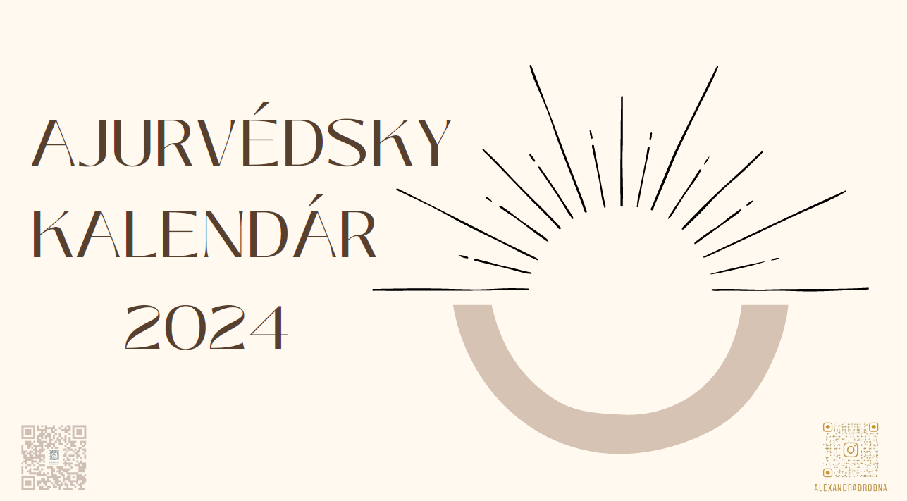 Ayurvedic Calendar for 2024 - Printed version