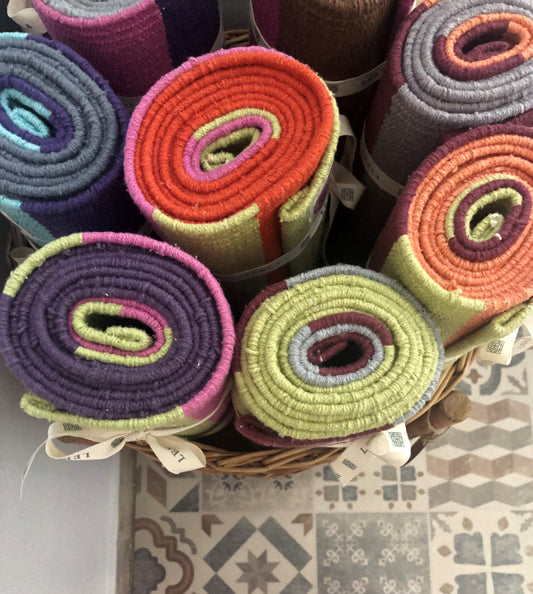 Organic cotton yoga mat vs Yoga rug